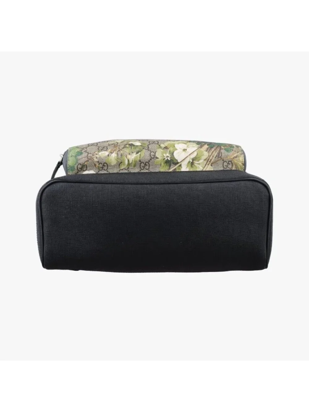 Gucci GG Blooms Black Beige Multi Leather Backpack
